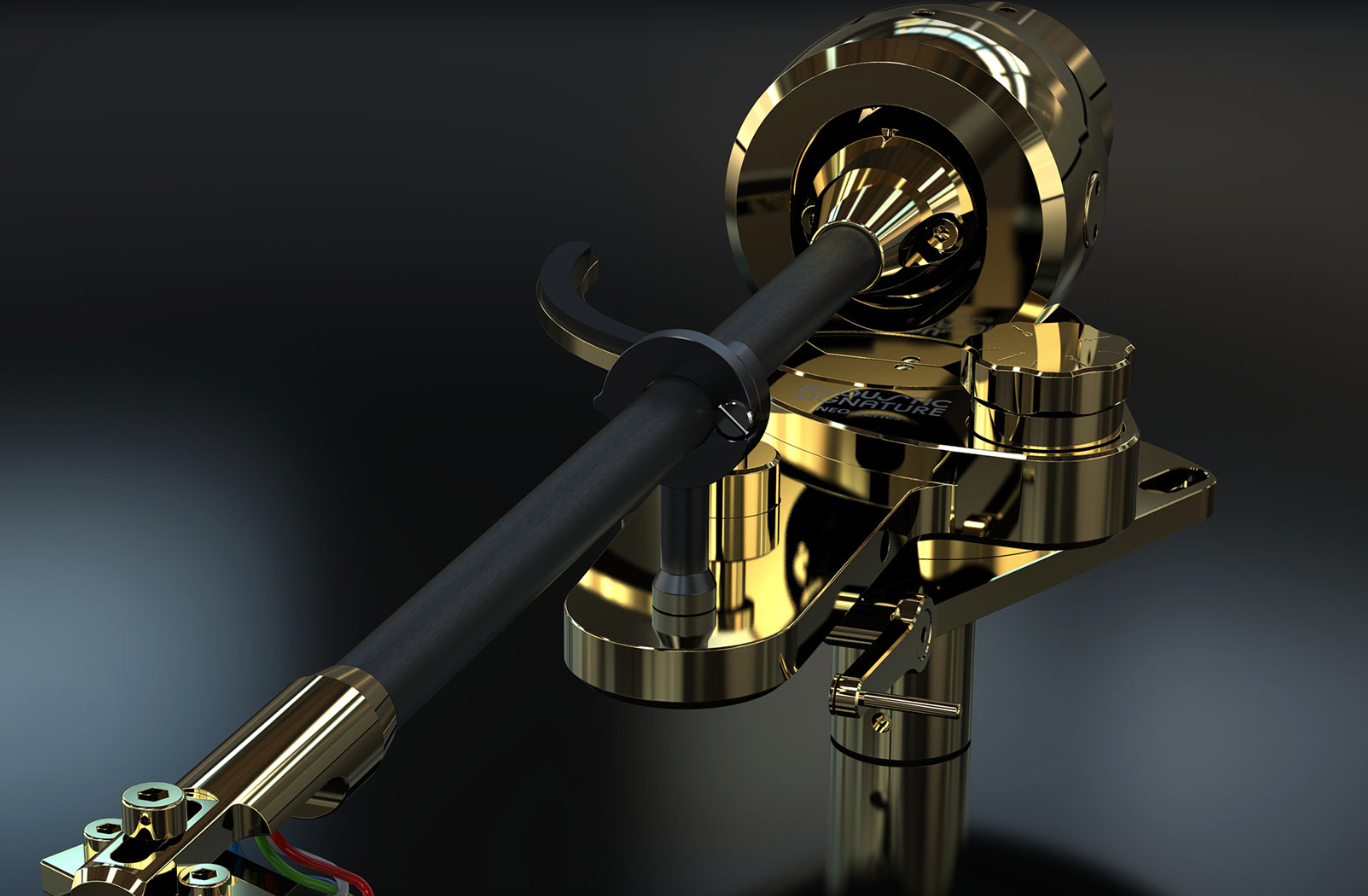 ACOUSTIC SIGNATURE TA-2000 Neo Tonarm für Plattenspieler mit SME / Rega Montage
