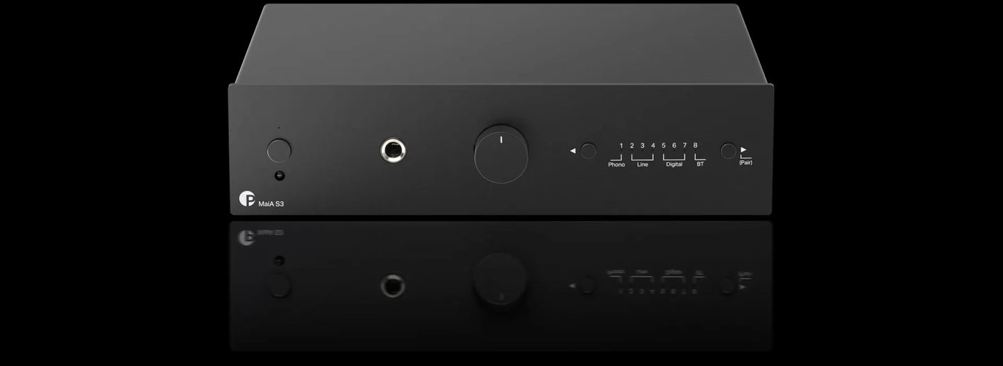 PRO-JECT Colorfull System 2 Plattenspieler + Maia S3 All-in-One + Speaker Box 5 S2