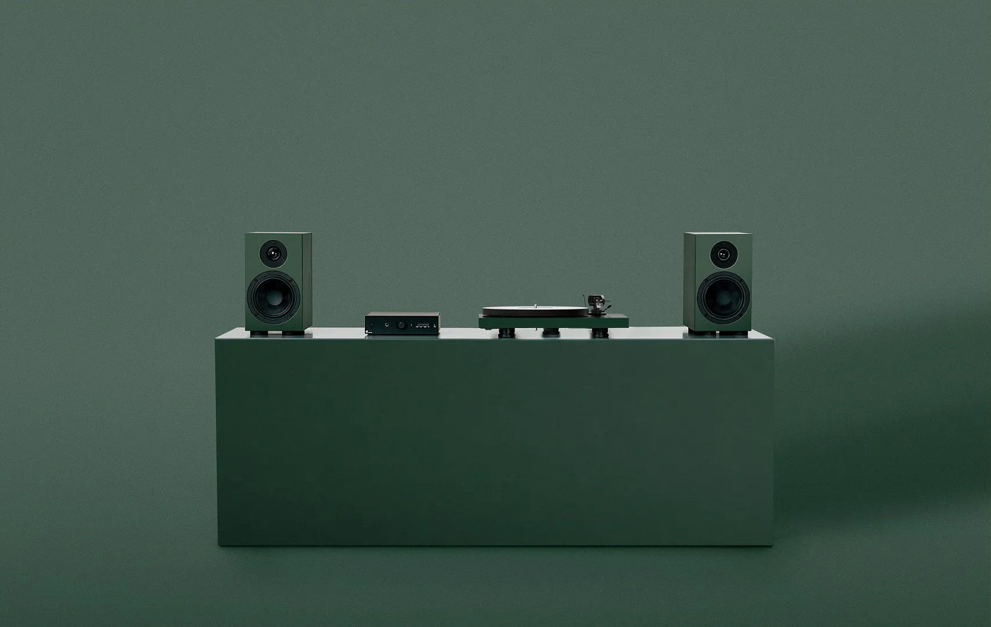 PRO-JECT Colorfull System 2 Plattenspieler + Maia S3 All-in-One + Speaker Box 5 S2