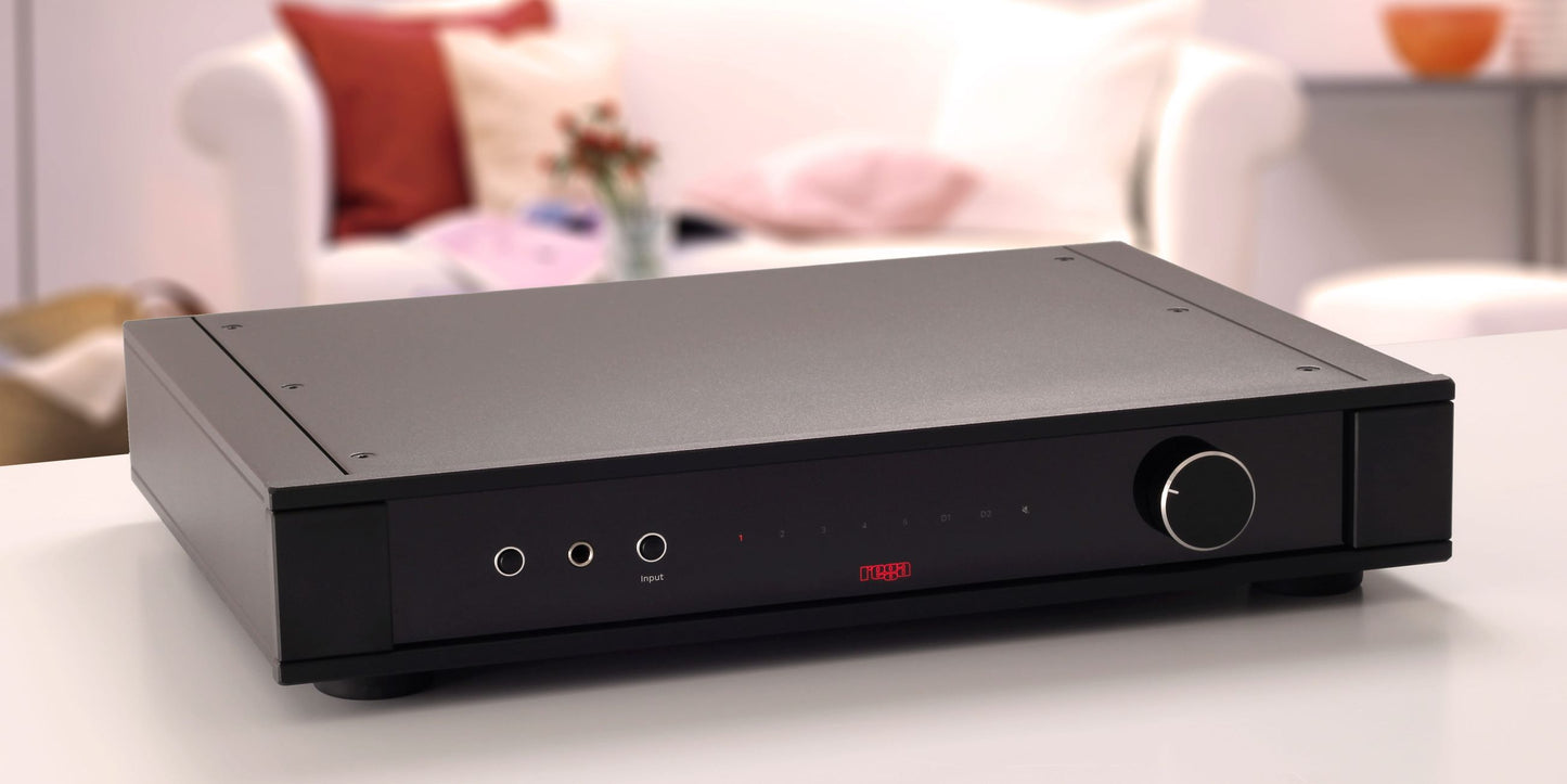 REGA Elex Mk4 Vollverstärker Phono MM DAC