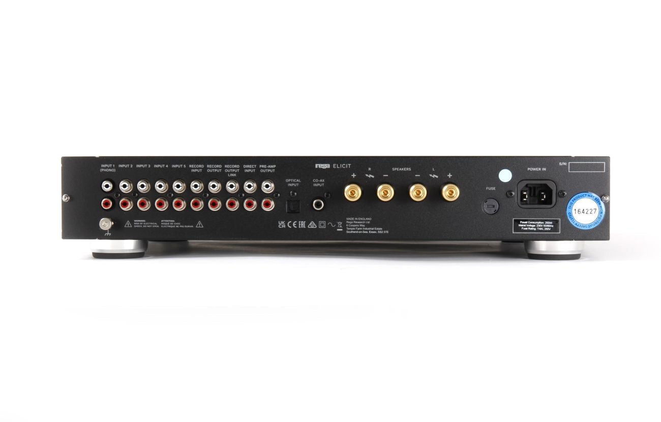 REGA Elicit MK5 Vollverstärker Phono MM DAC
