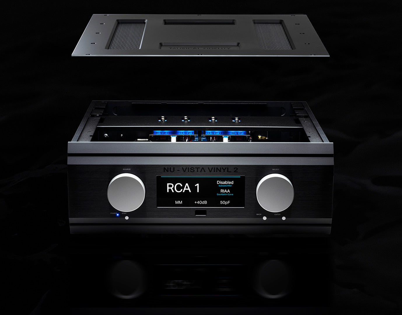 MUSICAL FIDELITY Nu-Vista VINYL 2 Röhren/Hybrid Phonovorverstärker