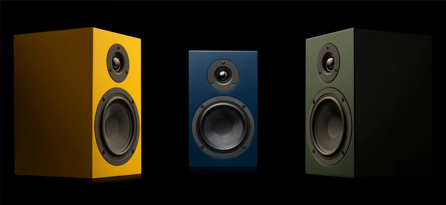 PRO-JECT Colorfull System 2 Plattenspieler + Maia S3 All-in-One + Speaker Box 5 S2
