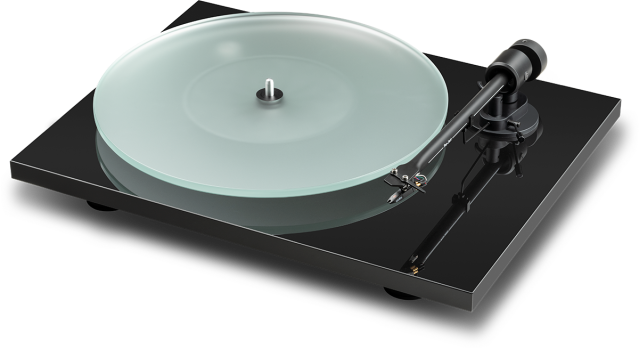PRO-JECT T1 Evo Plattenspieler inkl. vormontierten Ortofon OM 10 Tonabnehmer