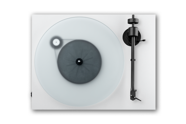 PRO-JECT T1 Evo Plattenspieler inkl. vormontierten Ortofon OM 10 Tonabnehmer