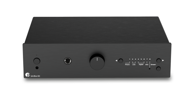 PRO-JECT Uni Box S3 Streaming All-in-One Vollverstärker DAC Phono MM Bluetooth HDMI USB Coax Toslink