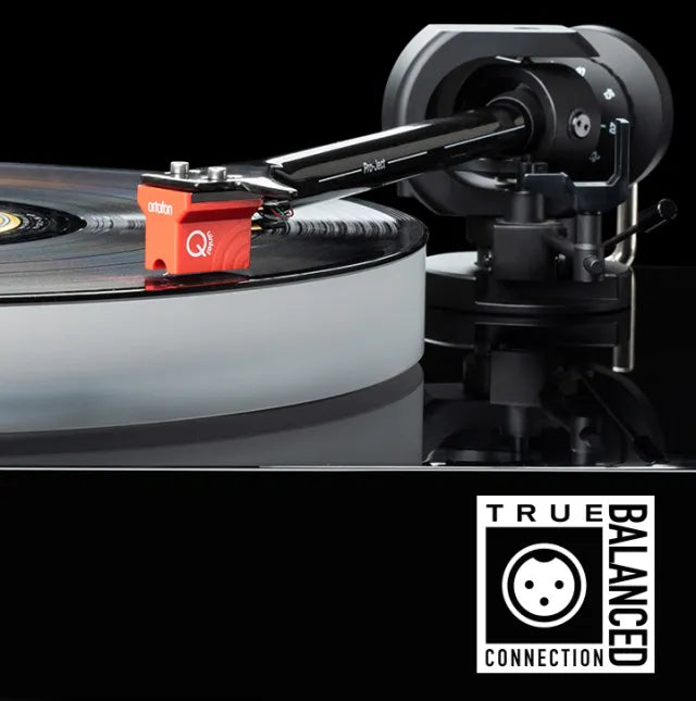 PRO-JECT X2 B Plattenspieler inkl. vormontierten Ortofon Qintet Red MC Tonabnehmer