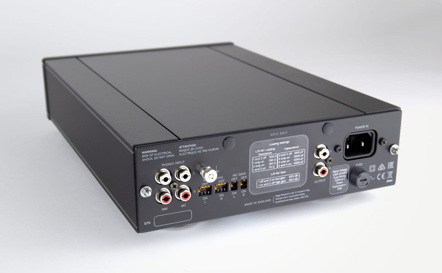 REGA Aria Mk3 MM MC Phonovorverstärker