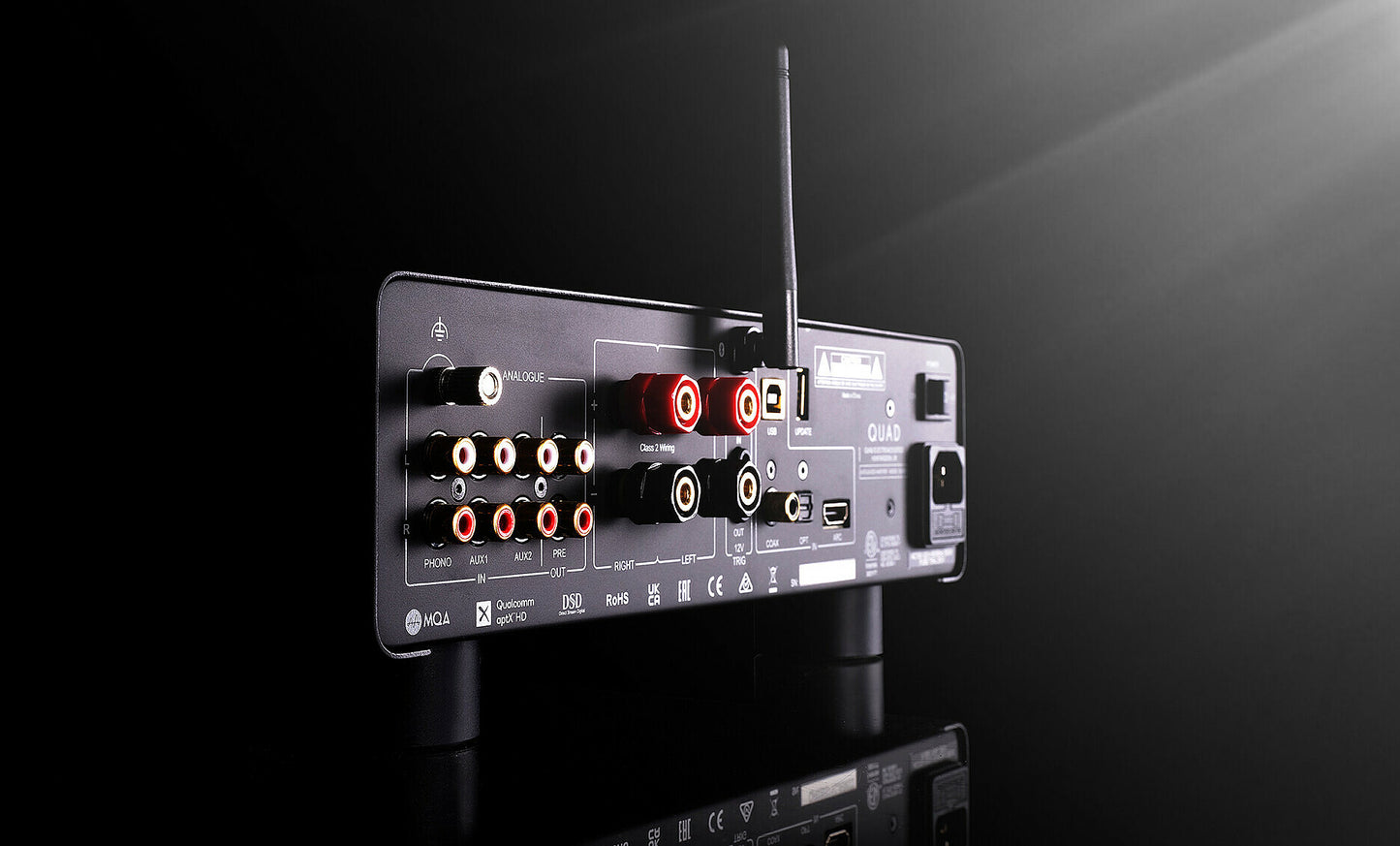 QUAD 3 All-in-One Vollverstärker Phono MM DAC Bluettooth HDMI