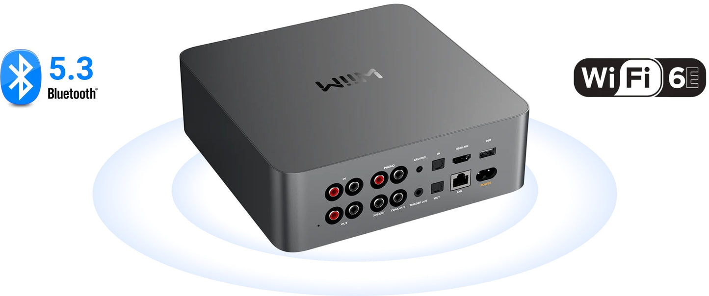 WiiM Ultra Netzwerk Streamer & HIFI Preamp für ROON Quobuz Tidal Spotify