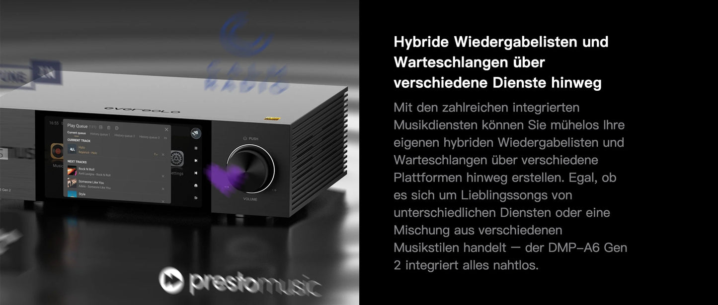 EVERSOLO DMP-A6 Gen 2 Digital Media Player Streamer