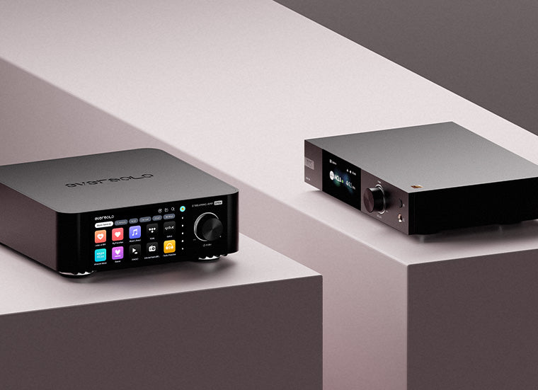 EVERSOLO PLAY Optional mit CD-Player Digital Media Player Streamer & HIFI AMP Integrierter Vollverstärker