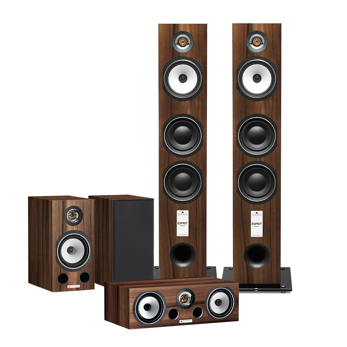 TRIANGLE Pack 5.0 Esprit Antal Ez + Titus + Voce Surround Set Lautsprecher