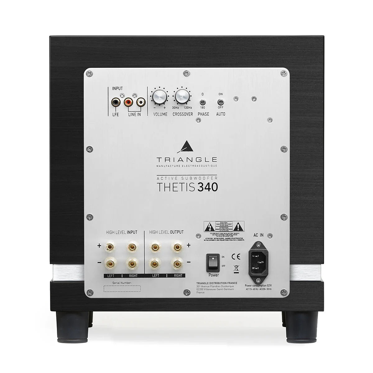 TRIANGLE Thetis 340 Subwoofer Surround Lautsprecher