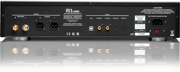 MUSICAL FIDELITY M3X DAC USB Coax Toslink