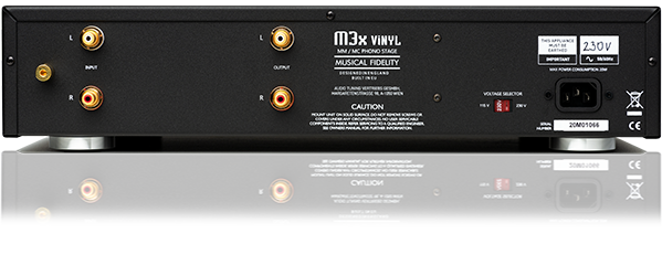 MUSICAL FIDELITY M3X Vinyl Phonovorverstärker MM MC