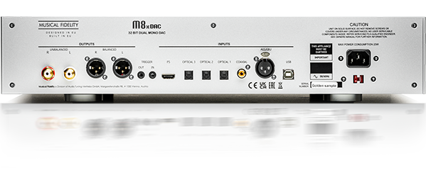 NEW! - MUSICAL FIDELITY M8X DAC Digital-Analogwandler