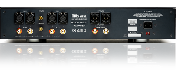 NEW! - MUSICAL FIDELITY M8X Vinyl Phonovorverstärker