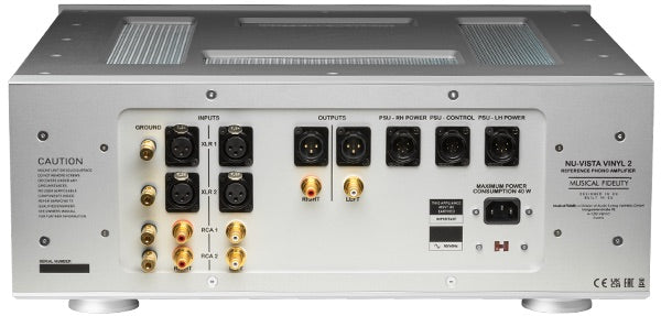 MUSICAL FIDELITY Nu-Vista VINYL 2 Röhren/Hybrid Phonovorverstärker