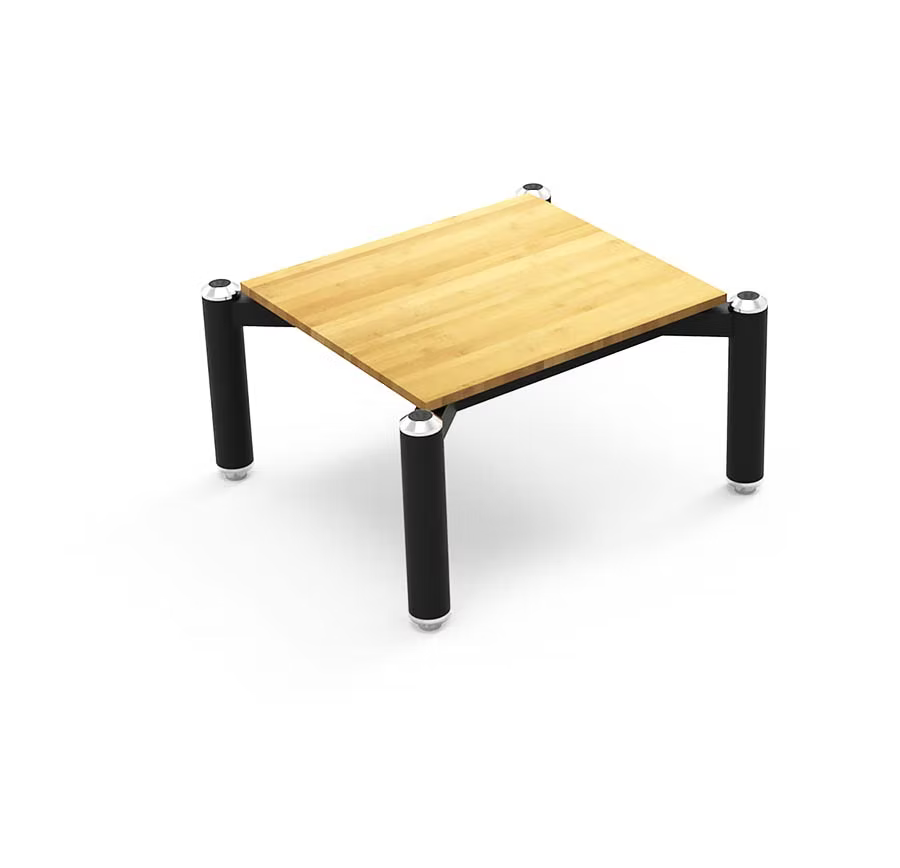 NORSTONE Spider Bamboo / Black  Base / 1 / 2 / 3 Modul HiFi Rack