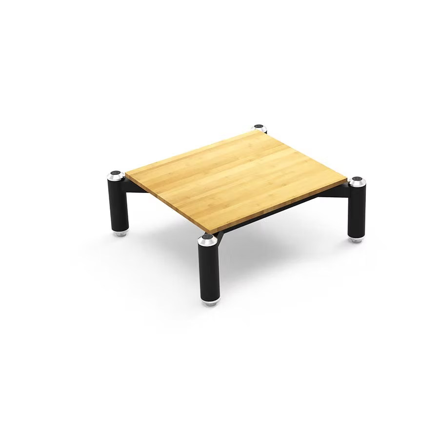NORSTONE Spider Bamboo / Black  Base / 1 / 2 / 3 Modul HiFi Rack
