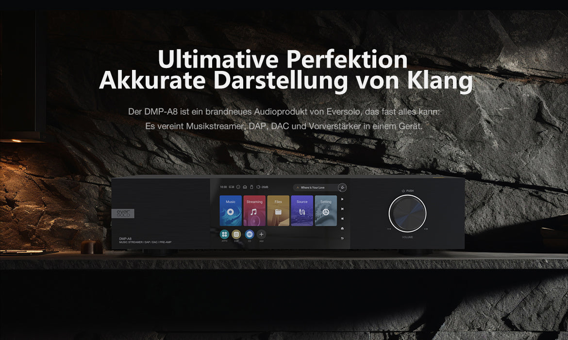 EVERSOLO DMP-A8 Digital Media Player Streamer