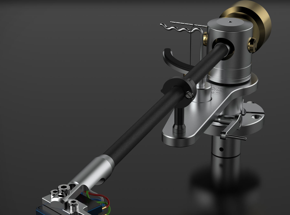 ACOUSTIC SIGNATURE TA-500 Neo Tonarm für Plattenspieler mit SME / Rega Montage