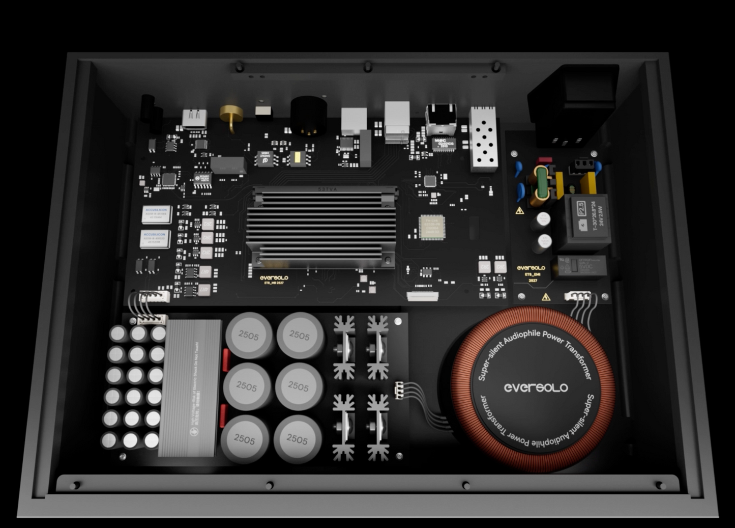 EVERSOLO T8 Digital Media Player HIGH END Streamer Transport