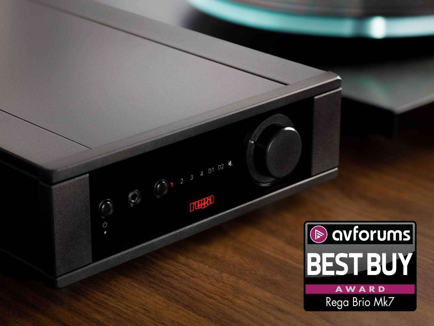 REGA Brio MK7 Vollverstärker Phono MM DAC