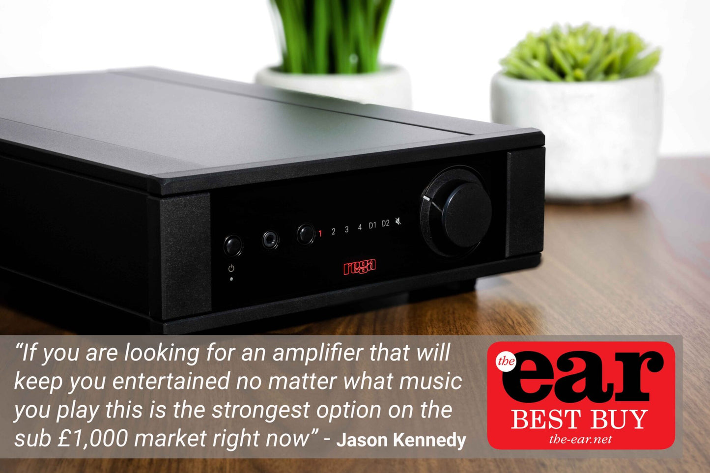 REGA Brio MK7 Vollverstärker Phono MM DAC