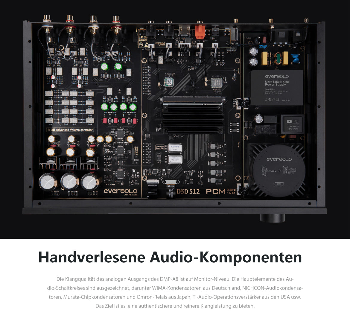 EVERSOLO DMP-A8 Digital Media Player Streamer