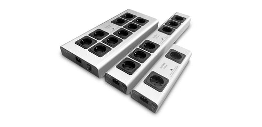 ISOTEK V5 GEMINI / POLARIS / CORVUS Hochleistungs Netzfilterleiste