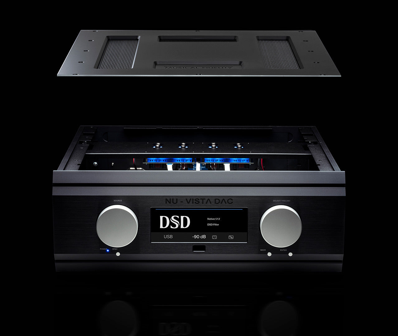 MUSICAL FIDELITY Nu-Vista DAC Röhren/Hybrid Digital-Analogwandler