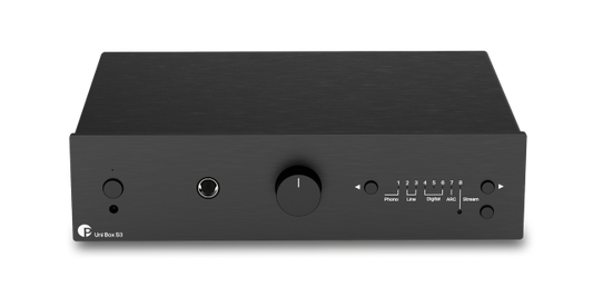 PRO-JECT Uni Box S3 Streaming All-in-One Vollverstärker DAC Phono MM Bluetooth HDMI USB Coax Toslink