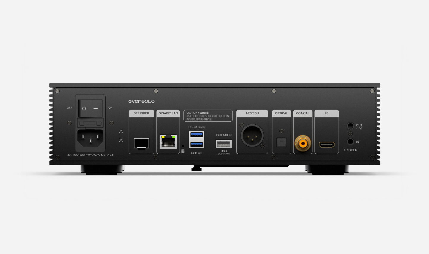 EVERSOLO T8 Digital Media Player HIGH END Streamer Transport