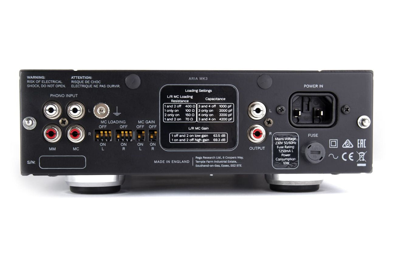 REGA Aria Mk3 MM MC Phonovorverstärker