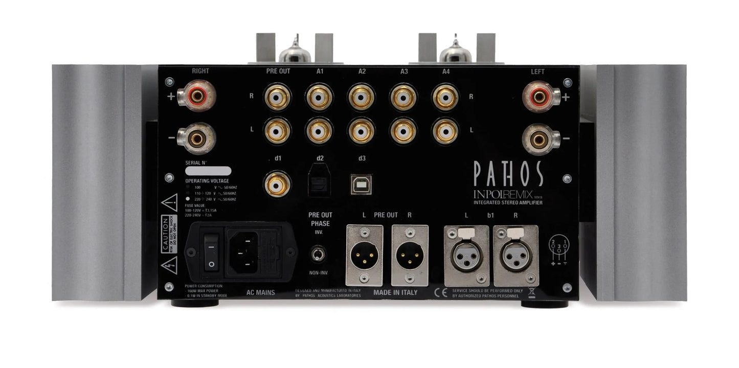 Pathos Inpol Remix Mk2 Röhren/Hybrid ClassAB Vollverstärker DAC