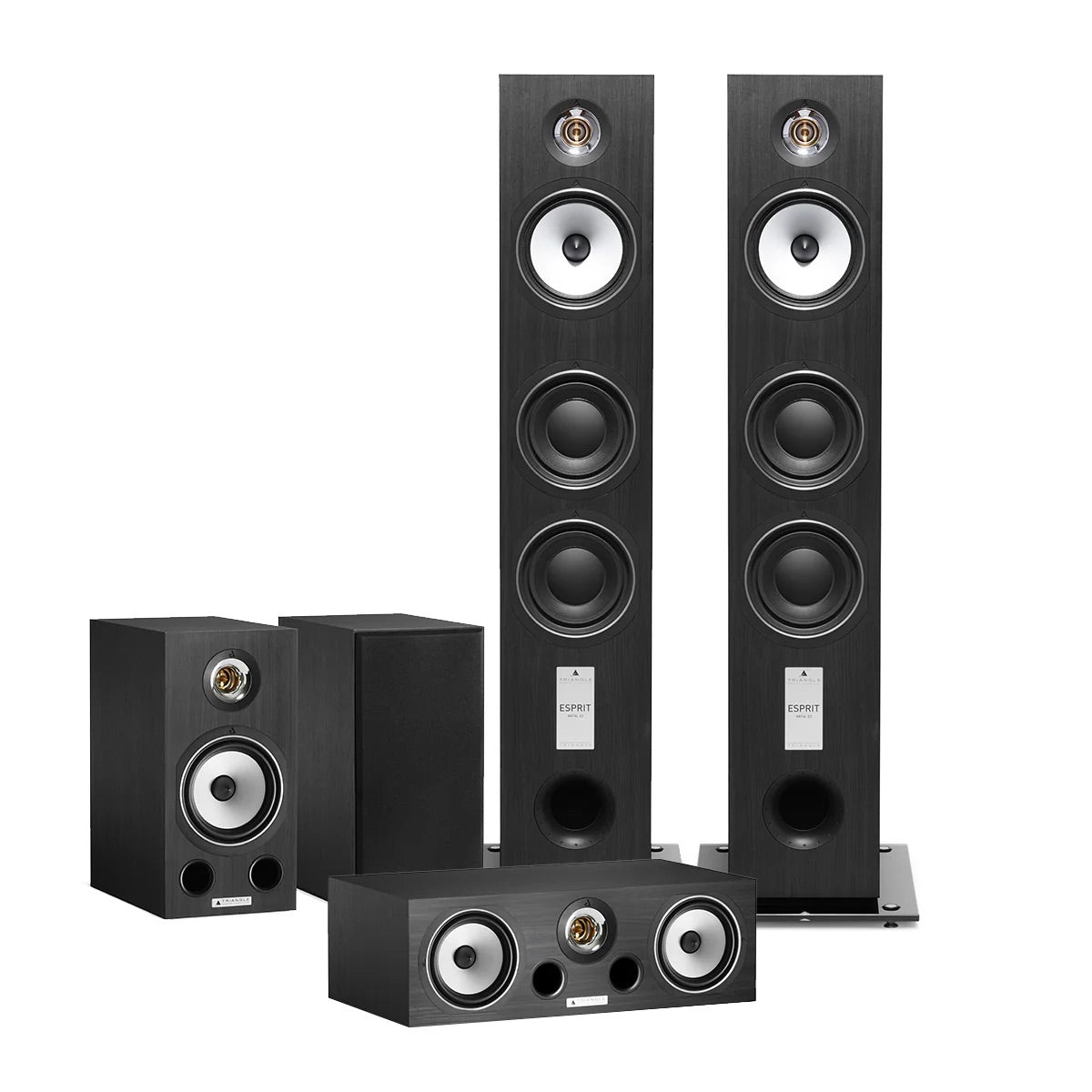 TRIANGLE Pack 5.0 Esprit Antal Ez + Titus + Voce Surround Set Lautsprecher